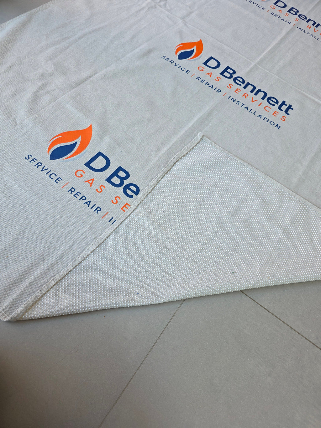 Custom logo printed non-slip cover
